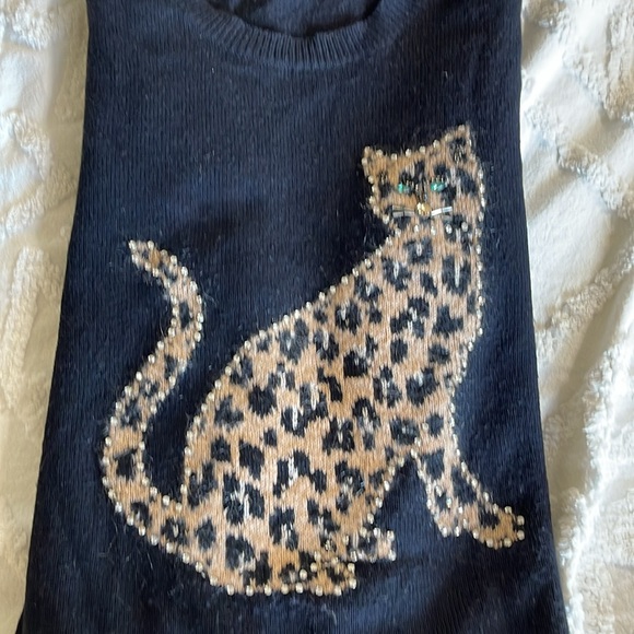 Kate Spade Cat sweater - Picture 3 of 6